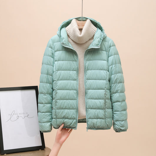 Chaqueta Acolchada Corta para Mujer - Ligera y Cálida - Image 10