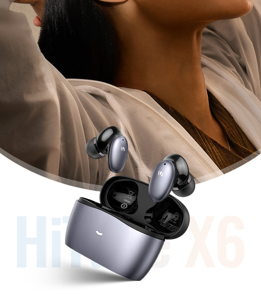 Auriculares Bluetooth HiTuneX6 con Cancelación Activa de Ruido - Image 4