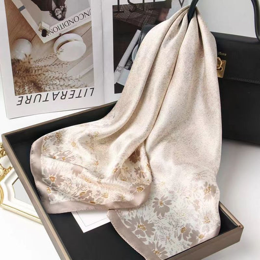 Pañuelo Cuadrado Fino de Lujo para Mujer - Image 58