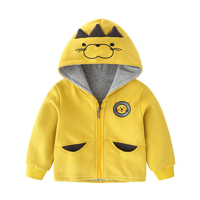 Abrigo Acolchado Infantil Casual con Diseño Cartoon - Image 14