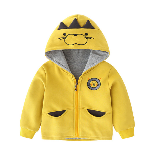 Abrigo Acolchado Infantil Casual con Diseño Cartoon - Image 14
