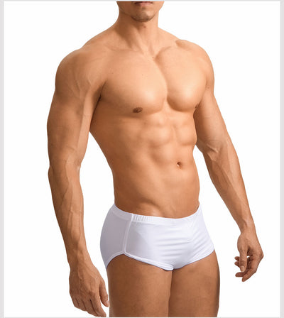 Shorts de Casa Tipo Bóxer en Seda de Hielo Cintura Baja para Hombre - Image 19