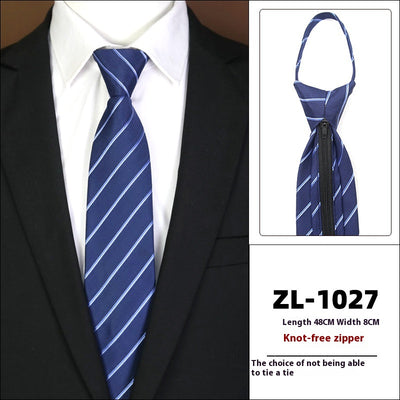 Corbata con Cierre Ejecutiva sin Nudo para Hombre - Image 32