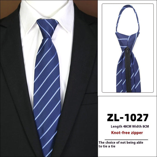 Corbata con Cierre Ejecutiva sin Nudo para Hombre - Image 32