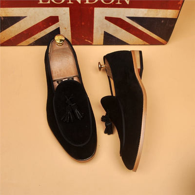 Mocasines Hombre Respirable Punta Afilada Estilo Británico Clásico - Image 6