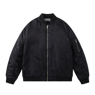 Chaqueta Acolchada Deportiva con Cuello Alto y Mangas Plisadas para Hombre - Image 8