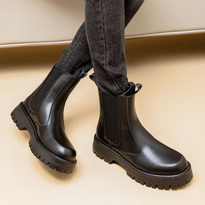 Botas Martin de Cuero para Hombre - Botines Altos Clásicos - Image 22