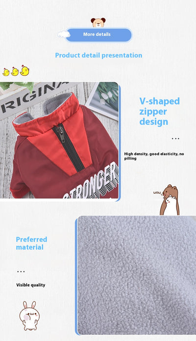 Abrigo Térmico V para Perros - Diseño Acolchado y Resistente - Image 11