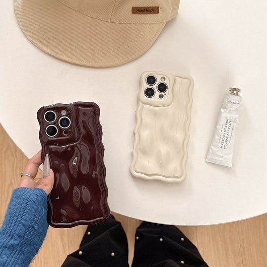 Funda para Celular con Efecto Agua y Color Sólido - Image 10
