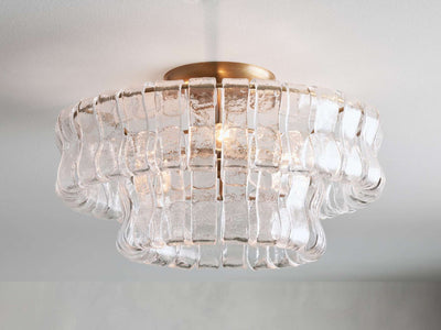 Luminaria de Sala Moderna Estilo Francés con Cristal - Diseño Mid-Century - Image 16