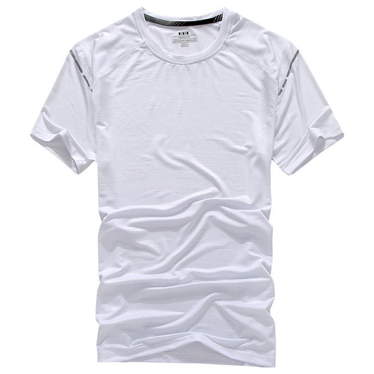 Camiseta Deportiva Hombre Suelta Secado Rápido Alta Elasticidad