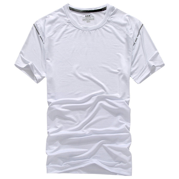 Camiseta Deportiva Hombre Suelta Secado Rápido Alta Elasticidad