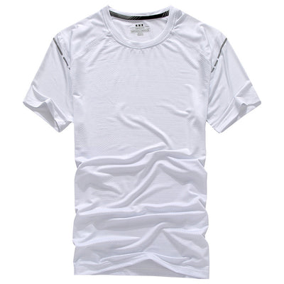 Camiseta Deportiva Hombre Suelta Secado Rápido Alta Elasticidad