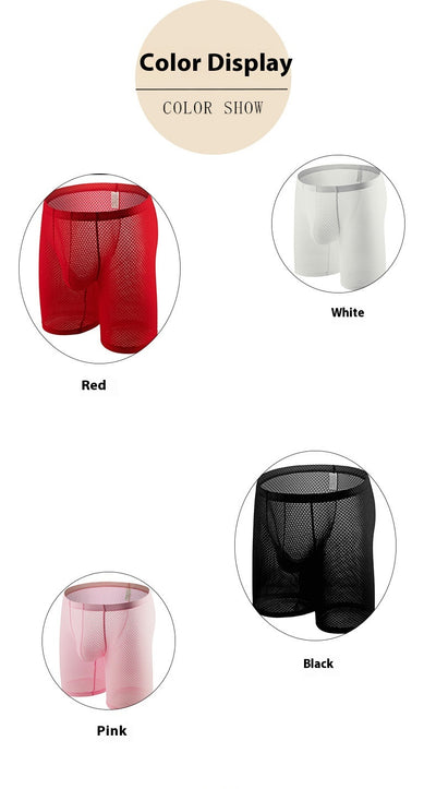 Boxers Hombre Diseño Convexo U-Type Malla Transpirable - Image 7