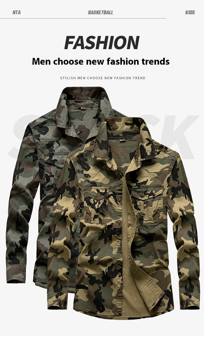 Polo de Otoño para Hombre - Camisa Clásica de Cuello - Image 11