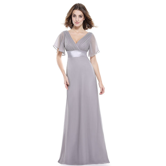 Vestido de Noche Largo Elegante Ajustado para Bodas y Eventos - Image 5