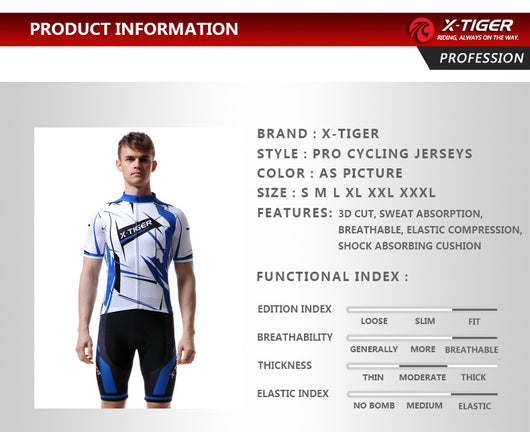 Conjunto de Ciclismo Profesional con Tirantes para Hombre - Image 17