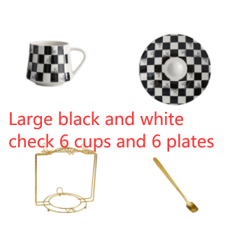 Juego de Taza y Plato de Cerámica Turca para Café - Image 12