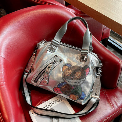 Bolso de Cuero Suave con Bandolera Diagonal y Gran Capacidad - Image 6