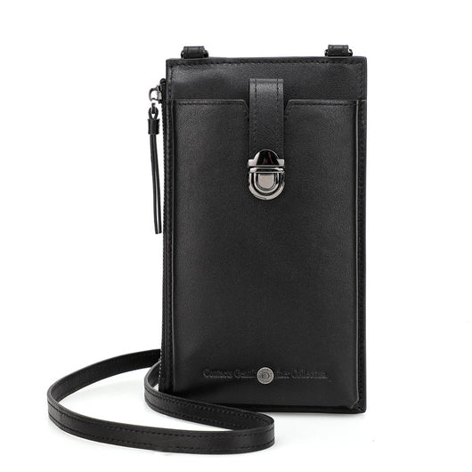Bolso para Celular en Cuero Genuino - Cartera Táctil para Dama - Image 3