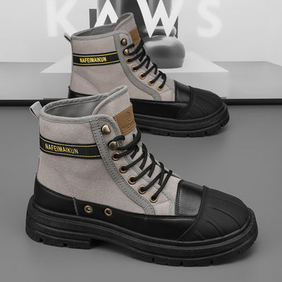 Botas Martin Altas Estilo Británico para Hombre - Image 7