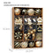 Preto Dourado 24.5 X 32.5 X 6 Cm