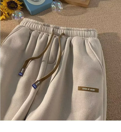 Pantalones Casuales Holgados con Forro Polar Térmico - Image 29