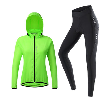 Conjunto Deportivo para Ciclismo de Montaña - Chaqueta y Pantalón Ajustado de Manga Larga - Image 10
