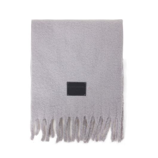 Bufanda de Lana Gruesa con Flecos Lisos para Mujer - Abrigo Cálido para el Cuello - Image 14