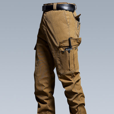 Pantalones Tácticos Multibolsillos Holgados de Trabajo Resistente - Image 7