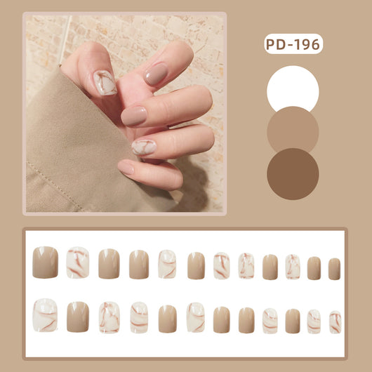 Uñas Postizas Adhesivas Efecto Ballet Esmerilado - Manicura Perfecta Lista para Usar - Image 12