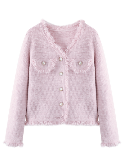 Cardigan Escote V Diseño Primavera - Image 10