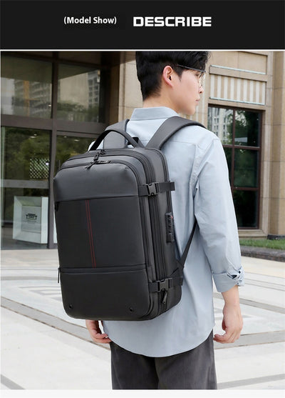 Mochila Ejecutiva de Compresión Inteligente Premium - Image 34
