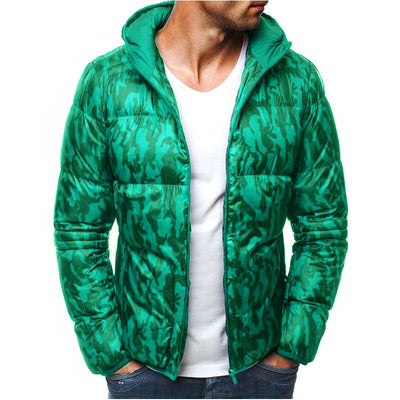 Chaqueta Camuflada con Capucha para Hombre - Algodón Manga Larga - Image 16