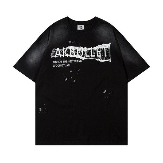Playera Holgada de Algodón para Hombre - Comodidad Diaria - Image 14
