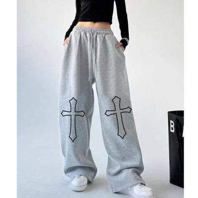 Pantalón Deportivo Cintura Alta con Cordón Estilo Hot Girl Hiphop - Image 7