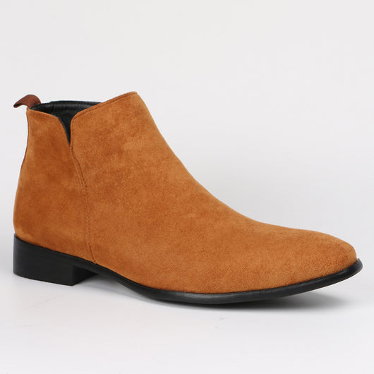 Botas Tobilleras de Punta Cuadrada para Hombre - Image 6