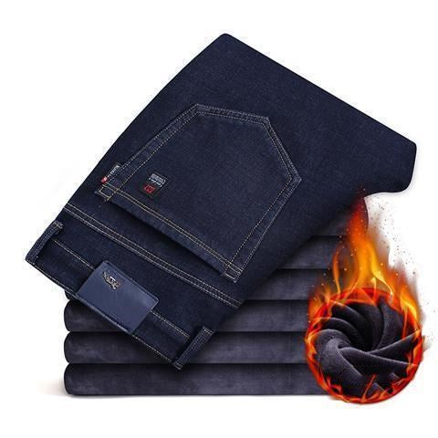 Pantalones Casuales de Terciopelo Grueso y Cálido - Image 9