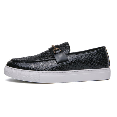 Mocasines de Cuero Británico con Hebilla Doble - Zapatos Ejecutivos Versátiles - Image 5