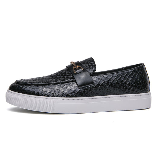 Mocasines de Cuero Británico con Hebilla Doble - Zapatos Ejecutivos Versátiles - Image 5