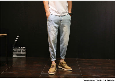 Pantalones Vaqueros Holgados de Verano para Hombre - Talla Grande Tendencia - Image 6