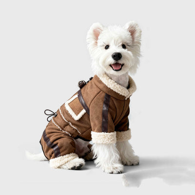 Abrigo Acolchado de Invierno para Shiba Inu - Ropa Térmica para Perros Pequeños - Image 9