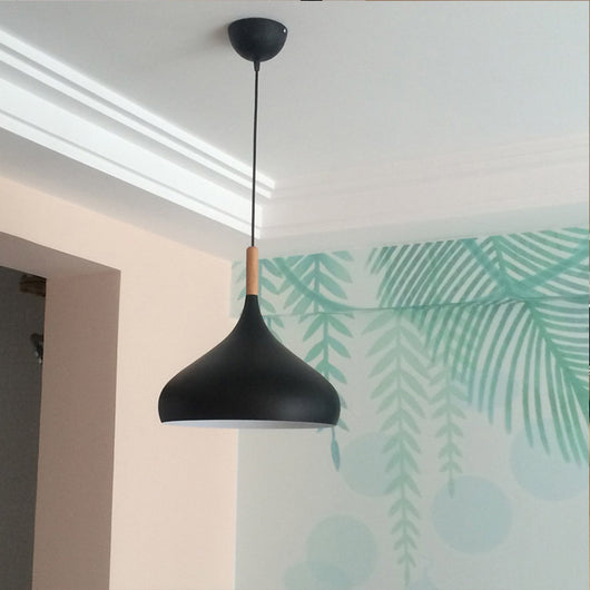 Lámpara Colgante LED Macaron de Aluminio - Diseño Decorativo Moderno - Image 3
