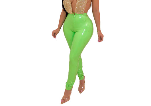 Pantalones de Cuero Elásticos con Forro Térmico Premium - Image 14