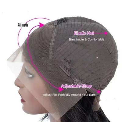 Peluca de Encaje Frontal con Cabello Natural para Mujer - Image 11