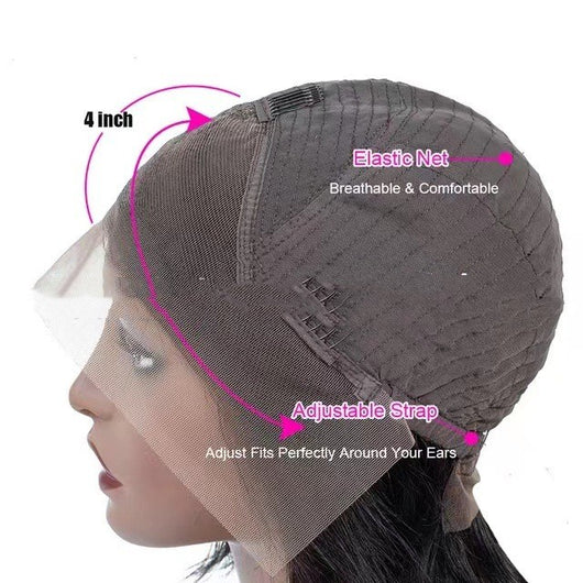 Peluca de Encaje Frontal con Cabello Natural para Mujer - Image 11