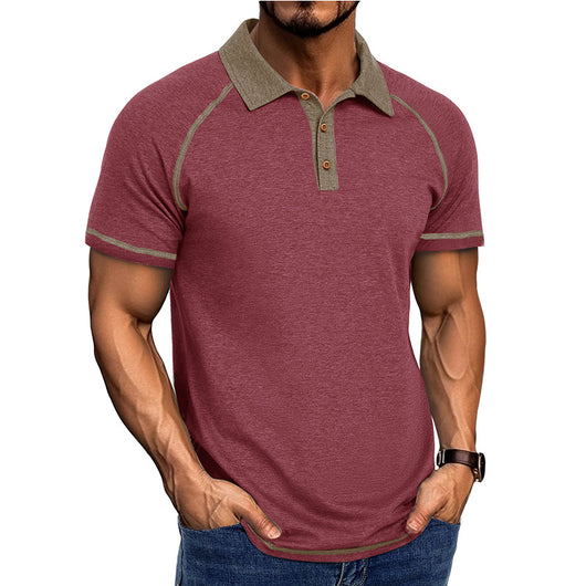 Polo Clásico de Manga Corta para Hombre - Camiseta Bottoming - Image 33
