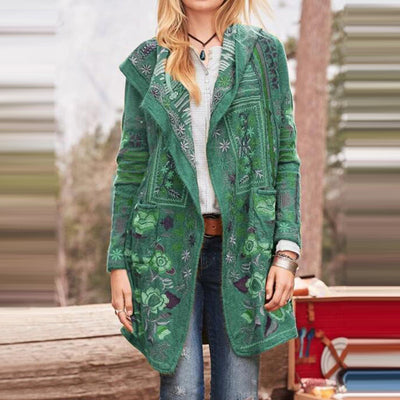 Chaqueta Casual Estampada de Manga Larga - Image 10