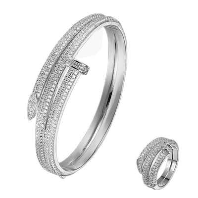 Pulsera de Circonita Personalizada con Diseño Creativo - Image 6