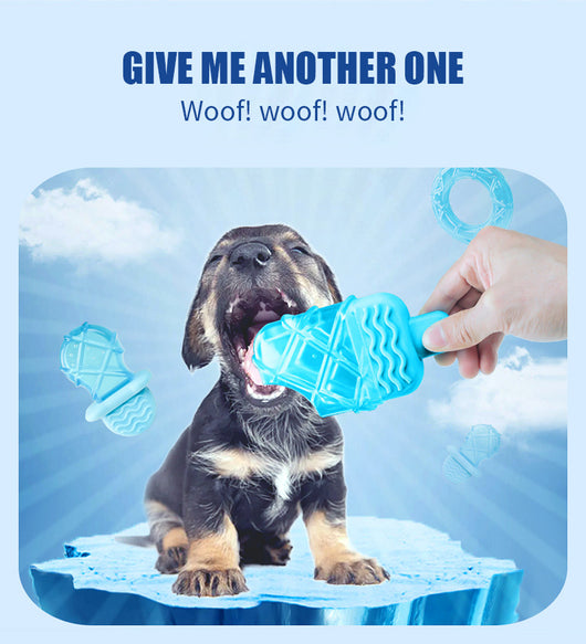 Paletas Refrescantes para Perros - Juego de Juguetes Masticables con Gel Refrigerante - Image 12